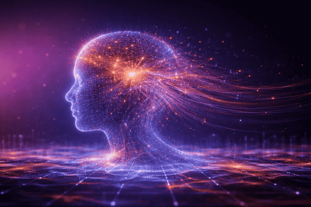 conceptual illustration of an ai agent for governance and compliance automation